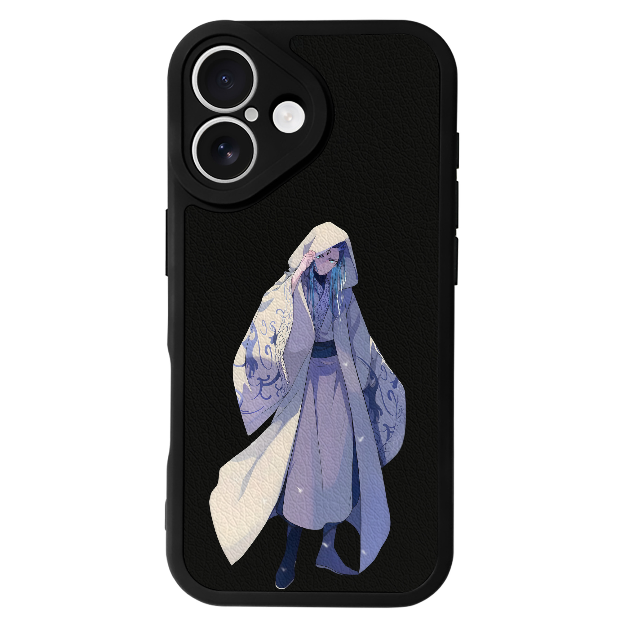 （画像用） Ne Zha 2 ナタ 魔童の大暴れ 【iPhone 16シリーズ対応】シリコンスマホケース（レザー調） 材質：シリコン